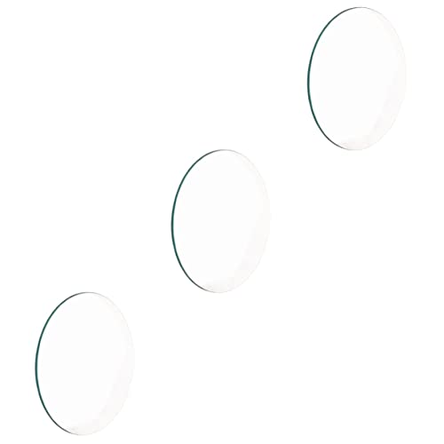 Veemoon Doppelte Konvexe Glaslinse 100 Mm Brennweite - 50 Mm Durchmesser - Klare Optische Linse Ideal Für Physikexperimente Und Bildungszwecke Im Labor von Veemoon