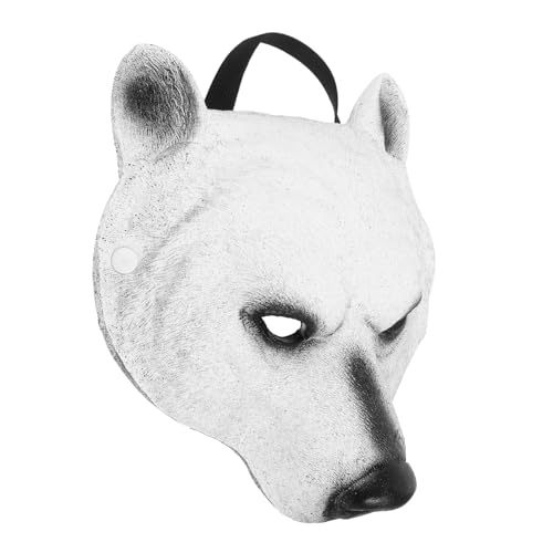Veemoon Eisbär-Maske halloween costume halloween kleidung party masken augen maske karnevalkostüme Reh Plüsch Männer Maskerade Maske Bärenmaske für Bärenmaske für Frauen Pu Weiß Veemoon Eisbär-Maske halloween costume halloween kleidung party masken augen maske karnevalkostüme Reh Plüsch Männer Maskerade Maske Bärenmaske für Bärenmaske für Frauen Pu Weiß von Veemoon