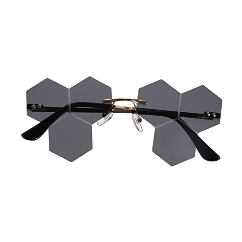Veemoon 1paar Unisex Frameless Sonnenbrille Kreative Party Eyeglasses Für Cosplay Geburtstagsfeiern Und Festivals Langlebiges Pc-material Stylischer Look Vielseitig Einsetzbar Veemoon 1paar Unisex Frameless Sonnenbrille Kreative Party Eyeglasses Für Cosplay Geburtstagsfeiern Und Festivals Langlebiges Pc-material Stylischer Look Vielseitig Einsetzbar von Veemoon
