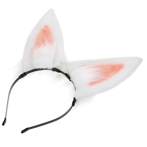 Veemoon Fluffiger Kaninchenohren Haarreif Kuscheliges Party Accessoire Süßes Stirnband für Damen und Cosplay Weiches Plüsch Design für Kostüm und Alltag Veemoon Fluffiger Kaninchenohren Haarreif Kuscheliges Party Accessoire Süßes Stirnband für Damen und Cosplay Weiches Plüsch Design für Kostüm und Alltag von Veemoon