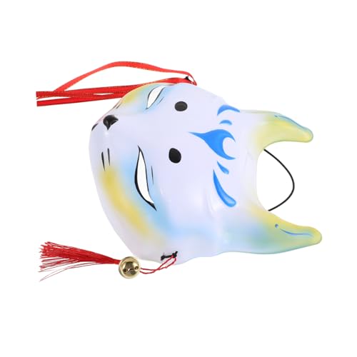 Veemoon Fuchsmaske Masken Maske Kostüm Maskerade Aufblasbar Halloween Plüsch DIY Fuchs Party Zubehör Kostümzubehör Niedliche Cosplay Halbmaske Cosplay Maske Fuchsmaske Halbgesicht von Veemoon
