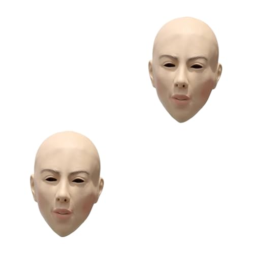Veemoon Gruselige Halloween-Kopfbedeckung – Neuartige Gothic Maske Für Erwachsene - Perfekte Cosplay Requisite Für Partys Und Events Unheimliche Maske Für Schaurigen Spaß von Veemoon