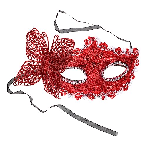 Veemoon Masquerade Halbgesichtsmaske Aus Spitze Und Dekorative Party-maske Für Frauen Für Karneval Halloween Und Cosplay-veranstaltungen von Veemoon
