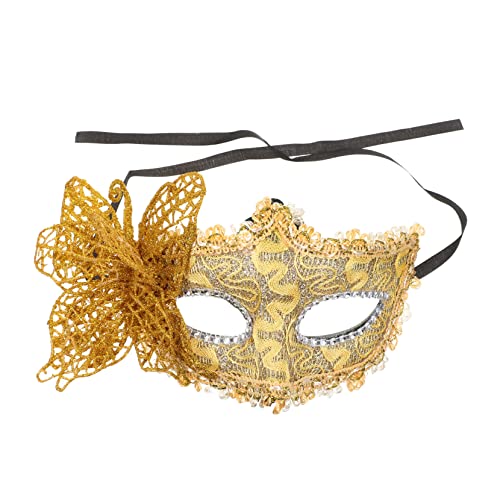 Veemoon Maske Für Damen Aus Spitze Im Schmetterlingsdesign Elegante Halbmaske Für Karneval Maskenball Und Halloween Verstellbar Und Vielseitig Für Jede Party von Veemoon