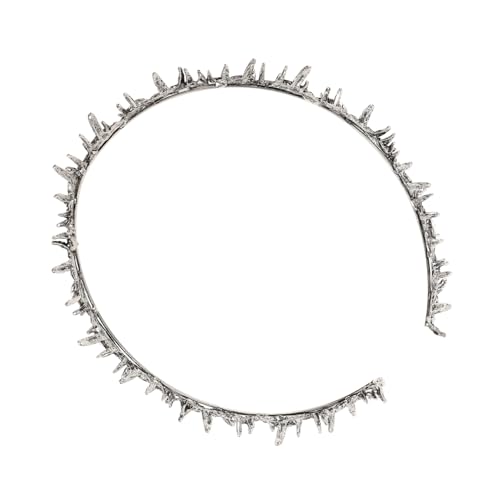 Veemoon Halloween Gothic Dornkrone Haarschmuck für Damen Handgefertigtes Silbernes Party-haaraccessoire Ultraleichtes Komfortables Halloween-cosplay mit Detaillierter Verarbeitung Veemoon Halloween Gothic Dornkrone Haarschmuck für Damen Handgefertigtes Silbernes Party-haaraccessoire Ultraleichtes Komfortables Halloween-cosplay mit Detaillierter Verarbeitung von Veemoon