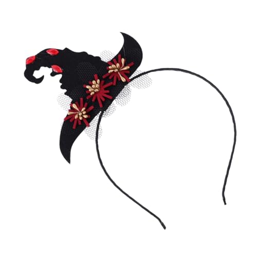 Veemoon Halloween Haarband mit Clasp Dekoratives Haaraccessoire für Halloween Partys Fotorequisiten und Cosplay Einzigartiges Design für Veemoon Halloween Haarband mit Clasp Dekoratives Haaraccessoire für Halloween Partys Fotorequisiten und Cosplay Einzigartiges Design für von Veemoon