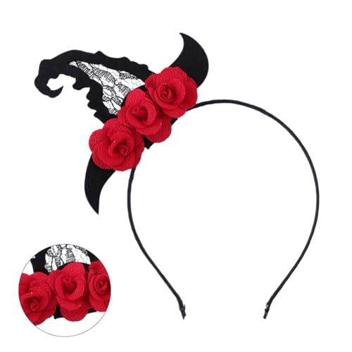 Veemoon Halloween Haarreif mit Blumenhut Leichter Hautfreundlicher Kopfschmuck für Partys und Kostüme Langlebig und Bequem Dekoratives Accessoire für Stimmungsvolle Halloween Atmosphäre Veemoon Halloween Haarreif mit Blumenhut Leichter Hautfreundlicher Kopfschmuck für Partys und Kostüme Langlebig und Bequem Dekoratives Accessoire für Stimmungsvolle Halloween Atmosphäre von Veemoon