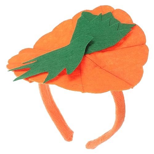Veemoon Halloween Haarreif mit Kürbisdesign Atmungsaktiver Haarschmuck für Kostümpartys für Halloween Geburtstagsfeiern und Mehr Bequem und Langlebig Ergänzung für Ihr Kostüm und Party von Veemoon