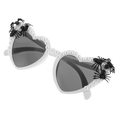 Veemoon Halloween Herzförmige Spinnenbrille Einzigartige Kostümbrille für Halloween Partys Cosplay Events Festivals Kreatives Accessoire oder für Unvergessliche Veemoon Halloween Herzförmige Spinnenbrille Einzigartige Kostümbrille für Halloween Partys Cosplay Events Festivals Kreatives Accessoire oder für Unvergessliche von Veemoon
