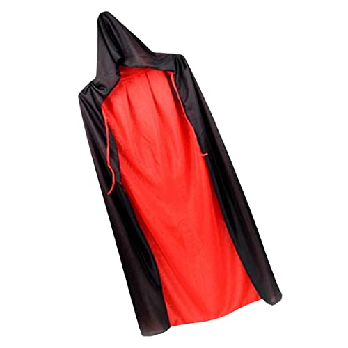 Veemoon Halloween-Kapuzenmantel- für Umhang des Todeskostüms Halloween -Kostüm Sensenmann Halloween umhang Halloween Costume Kostümparty-Umhang Halloween-Cosplay-Outfit Gestrick Black von Veemoon