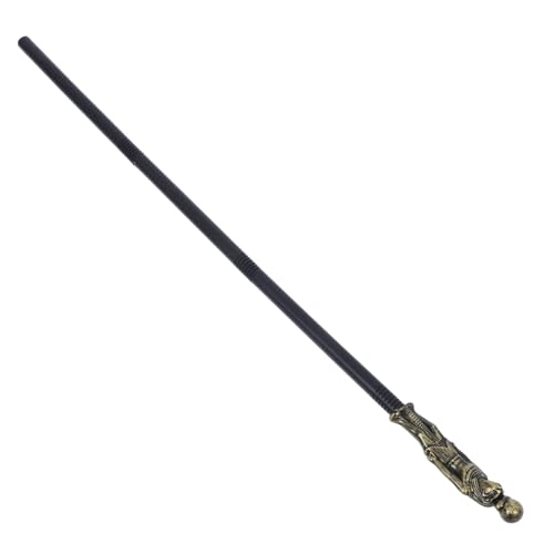 Veemoon Halloween - -Mitarbeiter Halloween-stab-Requisite Halloween- - Halloween-kostüm -stab-Requisite Halloween Cane Plastik Golden von Veemoon
