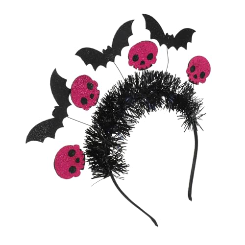 Veemoon Halloween Skull Haarreif Einzigartiges Accessoire für Halloween und Kostümpartys für Vielseitige Anlässe Komfortabel und Stabil für Fotorequisiten Veemoon Halloween Skull Haarreif Einzigartiges Accessoire für Halloween und Kostümpartys für Vielseitige Anlässe Komfortabel und Stabil für Fotorequisiten von Veemoon