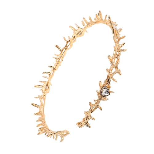 Veemoon Handgefertigte Dornenkronen-haarreif Goldfarben Halloween Cosplay Party Accessoire mit Mystischem Gothic-design für Damen und Festliche Anlässe Veemoon Handgefertigte Dornenkronen-haarreif Goldfarben Halloween Cosplay Party Accessoire mit Mystischem Gothic-design für Damen und Festliche Anlässe von Veemoon