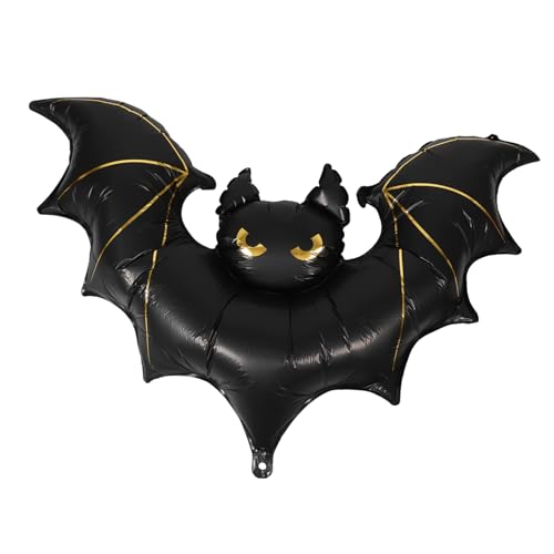Veemoon Jumbo Aufblasbare Halloween Fledermaus Folienballon Matte Oberfläche Große Halloween Party Dekoration für Außenbereich Veranda Garten Einfache Installation Vielseitig Einsetzbar Veemoon Jumbo Aufblasbare Halloween Fledermaus Folienballon Matte Oberfläche Große Halloween Party Dekoration für Außenbereich Veranda Garten Einfache Installation Vielseitig Einsetzbar von Veemoon