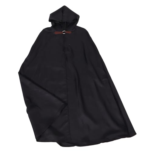 Veemoon Kapuzenumhang Robe Für Aber Herrenumhang Mit Kapuze Gruseliger Halloweenumhang Renaissance Kapuzenumhang Für Männer Renaissance Cape Umhang Mit Kapuze Damen Renaissance Kostüm von Veemoon