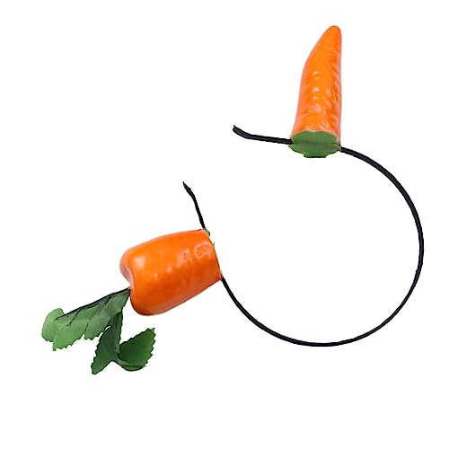Veemoon Karotten Haarschmuck Haarreif Party Haarreifen für Erwachsene Stoffmaterial Langlebig Sicher Fasching Halloween Festival Kopfbedeckung für Frauen Veemoon Karotten Haarschmuck Haarreif Party Haarreifen für Erwachsene Stoffmaterial Langlebig Sicher Fasching Halloween Festival Kopfbedeckung für Frauen von Veemoon