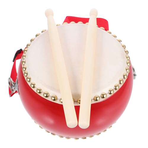 Veemoon Kleine Kindertrommel Aus Holz Für Kleinkinder - Handtrommel Und Schlaginstrument Für - Musikinstrument Für Kreative Spielzeiten Und Rhythmische Entfaltung Veemoon Kleine Kindertrommel Aus Holz Für Kleinkinder - Handtrommel Und Schlaginstrument Für - Musikinstrument Für Kreative Spielzeiten Und Rhythmische Entfaltung von Veemoon