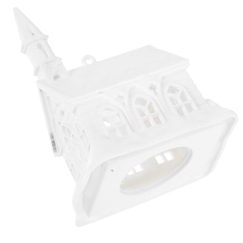 Veemoon Kleines Hausmodell Heimdekoration Kinderornamente Kleine Ornamente Süße Ornamente Bemalbare Ornamente Schminkornamente Bauernhausornamente DIY Ornamente Für Weißer von Veemoon