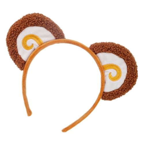 Veemoon Kopfschmuck mit Affenohren Cosplay Stirnband Dschungel-Stirnbänder Affenzubehör Affenohren Kopfband Niedliches Kopfband süße Stirnbänder Dekoratives Stirnband -Fleece Veemoon Kopfschmuck mit Affenohren Cosplay Stirnband Dschungel-Stirnbänder Affenzubehör Affenohren Kopfband Niedliches Kopfband süße Stirnbänder Dekoratives Stirnband -Fleece von Veemoon