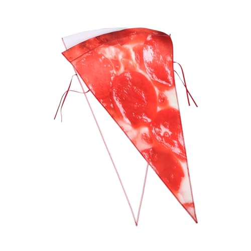 Veemoon Kostüm In Pizzaform Halloween Cosplay Kostüm Für Erwachsene Party Zubehör – Lustiges Und Bequemes Outfit Mit Essensthema – Leicht Zu Tragen von Veemoon