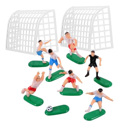 Veemoon Kuchendekorationszubehör Set Für Fußballfans – 1 Satz Fußballtor - Fußballspieler Und Team-Topper Aus Robustem Kunststoff Für Kreative Fußballkuchen Und Cupcakes Veemoon Kuchendekorationszubehör Set Für Fußballfans – 1 Satz Fußballtor - Fußballspieler Und Team-Topper Aus Robustem Kunststoff Für Kreative Fußballkuchen Und Cupcakes von Veemoon