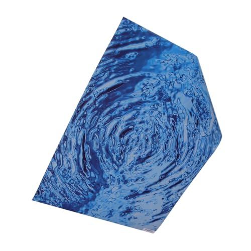 Veemoon Künstliche Wasser-Effekt-Blattbasis Für Miniatur Landschaften – Welligkeits Effekt Für Diorama Szenen Fluss Und Bach Dekoration Perfekt Für DIY Bastelprojekte in Blau von Veemoon