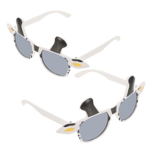 Veemoon Kuhbrille 2 Stück Lustige Kuh Sonnenbrille für Erwachsene Kostüm Accessoire für Halloween und Karneval Langlebige Stück Brille für Cosplay Partys und Themenfeiern von Veemoon