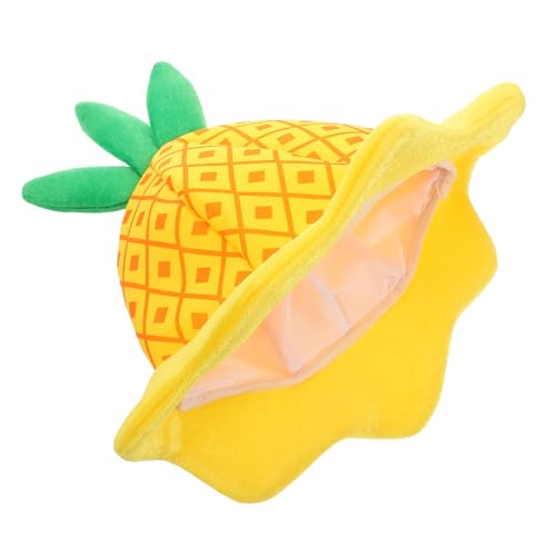 Veemoon Lustige Ananas-hut Für Erwachsene Dekorative Fruchtkopfbedeckung Für Hawaii-partys Einzigartige Cartoon-hüte Für Geburtstagsfeiern Und Festliche Anlässe von Veemoon