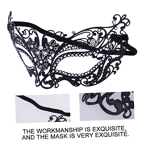 Veemoon Lustige Masken Für Frauen - Elegante Karnevalsmasken Aus Hochwertigem Metall Mit Diamant-Akzenten Ideal Für Halloween Partys Kostüme Und Maskeraden in Verschiedenen Farben von Veemoon