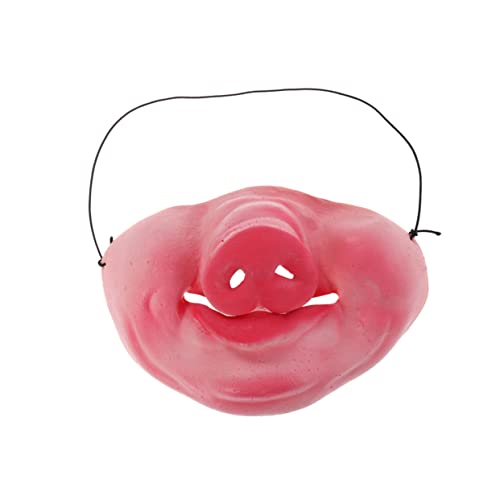 Veemoon Lustige Schweinemotiv Halbgesichtsmaske Für Cosplay Und Festivals – Bequeme - Geruchsneutral Und Ideal Für Halloween - Weihnachten Und Ostern – Spaß Für Groß Und Klein Veemoon Lustige Schweinemotiv Halbgesichtsmaske Für Cosplay Und Festivals – Bequeme - Geruchsneutral Und Ideal Für Halloween - Weihnachten Und Ostern – Spaß Für Groß Und Klein von Veemoon