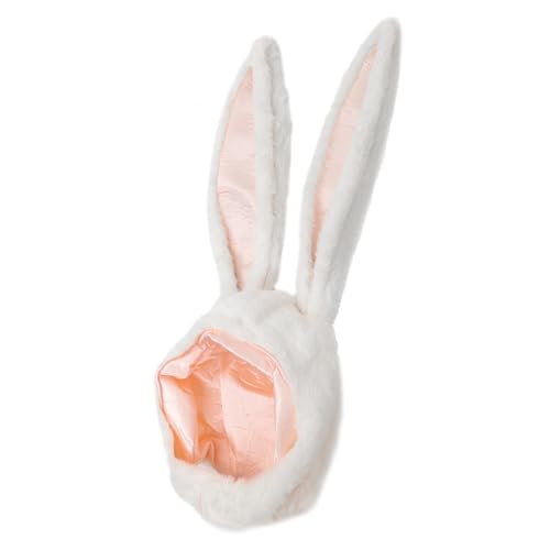 Veemoon Lustiger Plüsch Hasenohren Hut Weiß für Ostern Weicher Bunny Kostüm Hut mit Langen Ohren Bequemer Partyhut für Erwachsene Osterfest und Karneval Accessoire Veemoon Lustiger Plüsch Hasenohren Hut Weiß für Ostern Weicher Bunny Kostüm Hut mit Langen Ohren Bequemer Partyhut für Erwachsene Osterfest und Karneval Accessoire von Veemoon