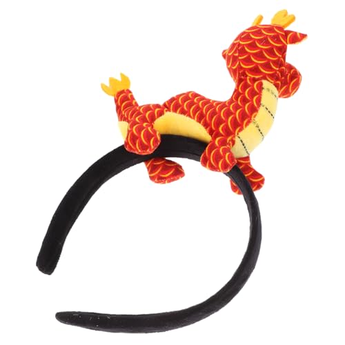 Veemoon Lustiges Drachen Haarband mit Dragon Figur Neujahrs Haarreif Accessoire für Party und Gesichtswäsche Stabiles Material Modisch und Bequem zum Feiern Drachenjahres Veemoon Lustiges Drachen Haarband mit Dragon Figur Neujahrs Haarreif Accessoire für Party und Gesichtswäsche Stabiles Material Modisch und Bequem zum Feiern Drachenjahres von Veemoon