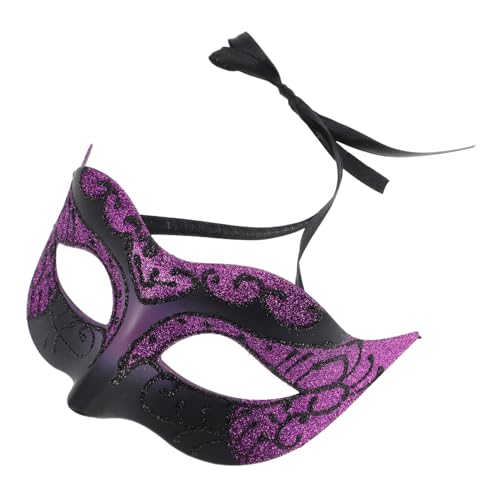 Veemoon Maske für Damen Farbige Halbmaske für Karneval und Weihnachtsfeiern Vielseitige Accessoires für Maskeraden und Partys Einzigartiges Design für Festliche Anlässe für Halloween und von Veemoon