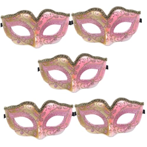 Veemoon Masken Für Karneval Und Halloween – Glitzernde Venezianische Halbmasken in Retro-Design - Kostümpartys Und Maskeraden 6er Set Veemoon Masken Für Karneval Und Halloween – Glitzernde Venezianische Halbmasken in Retro-Design - Kostümpartys Und Maskeraden 6er Set von Veemoon