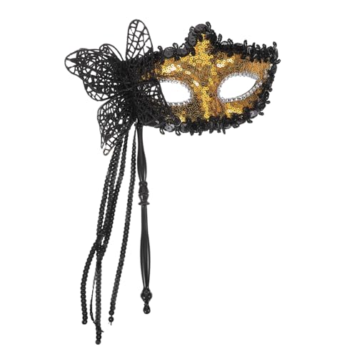 Veemoon Maskerade-Maske Für Cosplay Und Partys – Elegante Damen- Und Herrenmaske Mit Stab Ideal Für Karneval Halloween Und Maskenbälle Stilvoll Und Einzigartig Veemoon Maskerade-Maske Für Cosplay Und Partys – Elegante Damen- Und Herrenmaske Mit Stab Ideal Für Karneval Halloween Und Maskenbälle Stilvoll Und Einzigartig von Veemoon