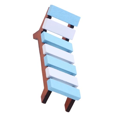 Veemoon Mini Strandkorb Aus Holz Kleine Parkbank Strandkorb Miniatur Mini Möbel Feengartenfiguren Mini-holzstuhl Miniatur-stuhlspielzeug Miniaturstühle Zum Basteln Puppenhaus Modell Stühle von Veemoon