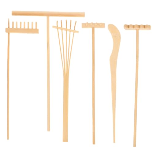 Veemoon Mini Zen Garten Zubehör Set – 6-teiliges Rechen- Und Dekorationsset Für Ihren Zen Garten – Perfekt Für Meditation Tischdekoration Und Entspannende Momente Im Büro Oder Zuhause Veemoon Mini Zen Garten Zubehör Set – 6-teiliges Rechen- Und Dekorationsset Für Ihren Zen Garten – Perfekt Für Meditation Tischdekoration Und Entspannende Momente Im Büro Oder Zuhause von Veemoon