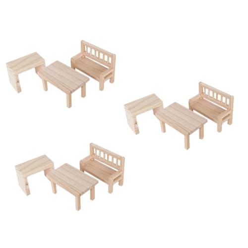 Veemoon Miniatur-Stühle Und Tisch-Set Für Puppenhaus 3 Teiliges Retro Möbelset Aus Holz Schlichtes Design Für Wohnzimmer Dekoration Ideal Für Kreative Spielwelten Veemoon Miniatur-Stühle Und Tisch-Set Für Puppenhaus 3 Teiliges Retro Möbelset Aus Holz Schlichtes Design Für Wohnzimmer Dekoration Ideal Für Kreative Spielwelten von Veemoon