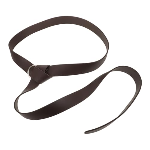 Veemoon Mittelalterlicher Viking Gürtel Braunem PU Verstellbarer Cosplay Gürtel für Herren und Damen Renaissance Accessoire für Halloween und Mittelalterveranstaltungen Veemoon Mittelalterlicher Viking Gürtel Braunem PU Verstellbarer Cosplay Gürtel für Herren und Damen Renaissance Accessoire für Halloween und Mittelalterveranstaltungen von Veemoon