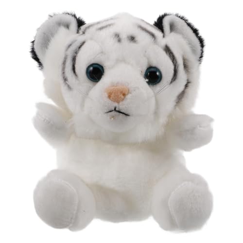 Veemoon Münzbrieftasche Anhänger Fledermaus-Plüsch-Schlüsselanhänger Mini-Tiger-Stofftier großes Kuscheltier Plüschtiere für Jungen Vogel Stofftier Hai PP Baumwolle Weiß von Veemoon