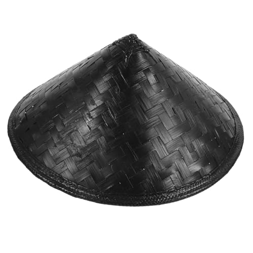 Veemoon Hut aus Bambus schnittschutzhelm safety helmet Partyhüte für Erwachsene chinesisches Cosplay mexikanischer Hut Angelzubehör Ninja-Hut Performance-Hut Halloween Ost von Veemoon
