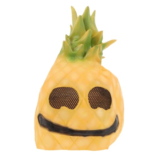 Veemoon Pineapple Mask Headwear für Partys Lustige Ananas Maske für Halloween Karneval und Themenfeiern Bequeme und Sichere für Unvergessliche Erlebnisse Veemoon Pineapple Mask Headwear für Partys Lustige Ananas Maske für Halloween Karneval und Themenfeiern Bequeme und Sichere für Unvergessliche Erlebnisse von Veemoon