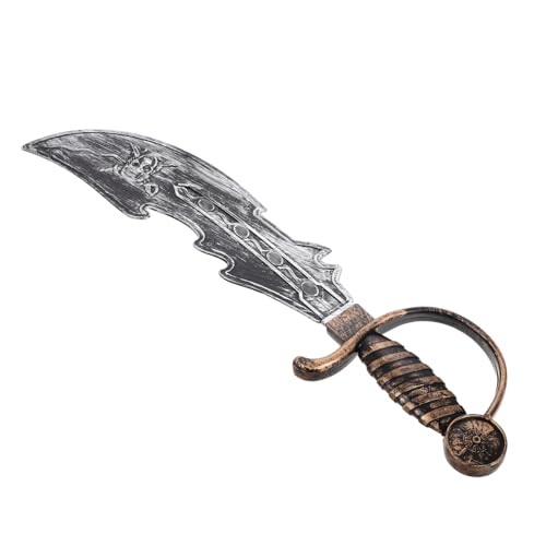 Veemoon Piraten-Ornamente Requisitenmesser Plastikschwert Halloween-Messer Halloween- Piratenspielzeug Schwerter für Schwertpirat Plastik Schwerter von Veemoon