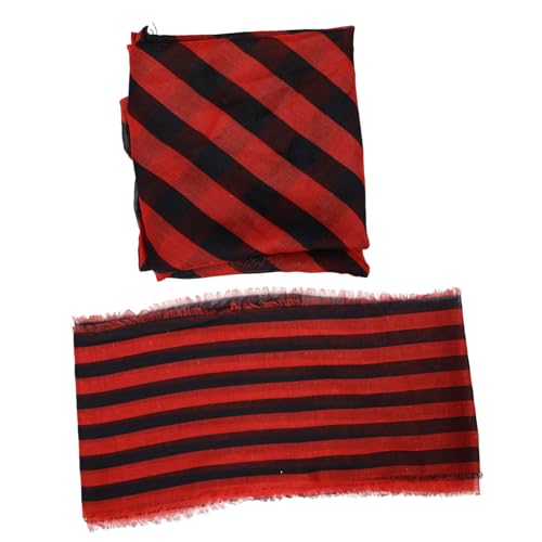 Veemoon Piratenkleid-turban Stirnbänder Piratenhut Frauen Halloween-piratenzubehör Piratenkostüme Weibliches Piratenkostüm Piratenkopf Wickeln Piraten-bandanas Piraten-requisiten Polyester von Veemoon