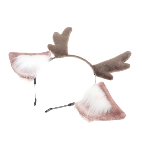 Veemoon Plüsch Deer Ear Headband Kuscheliges Party Haaraccessoire Bequemes Langlebiges Cosplay Stirnband für Erwachsene Rutschfest für Kostüme und Veranstaltungen Veemoon Plüsch Deer Ear Headband Kuscheliges Party Haaraccessoire Bequemes Langlebiges Cosplay Stirnband für Erwachsene Rutschfest für Kostüme und Veranstaltungen von Veemoon