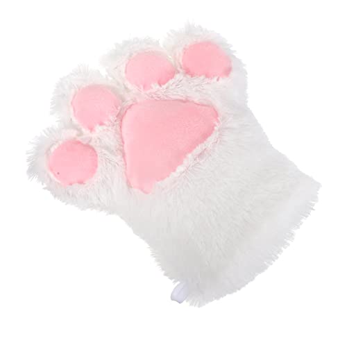 Veemoon Plüsch Kinderhandschuh Katzenpfoten Cosplay Warmer Weicher Fäustling für Halloween Karneval Rollenspiele Umweltfreundliches Material Einfarbig Veemoon Plüsch Kinderhandschuh Katzenpfoten Cosplay Warmer Weicher Fäustling für Halloween Karneval Rollenspiele Umweltfreundliches Material Einfarbig von Veemoon