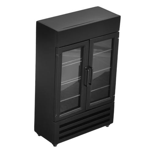 Veemoon Realistischer Mini Gefrierschrank Entzückendes Miniaturspielzeug für Puppenhaus Dekoration Wear Resistente Miniaturgeräte für Mikrolandschaften und Mini Häuser Veemoon Realistischer Mini Gefrierschrank Entzückendes Miniaturspielzeug für Puppenhaus Dekoration Wear Resistente Miniaturgeräte für Mikrolandschaften und Mini Häuser von Veemoon