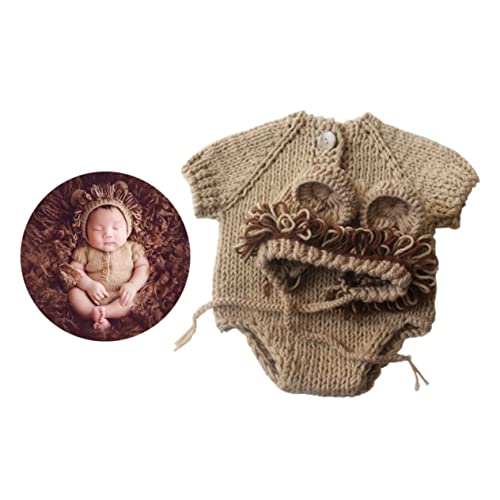 Veemoon Baby-schlafanzug Für Neugeborene Foto-requisite Outfit Strickanzug Für Babyfotografie Bequem Kreativ Veemoon Baby-schlafanzug Für Neugeborene Foto-requisite Outfit Strickanzug Für Babyfotografie Bequem Kreativ von Veemoon