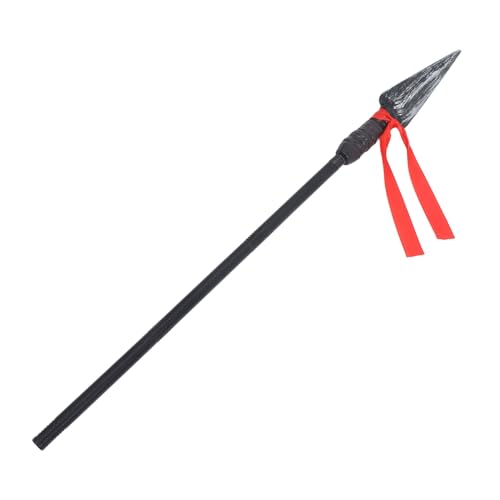 Veemoon Römischer Ritterspeer Interaktives Spielspielzeug Spielsachen Halloween-Cosplay-Requisiten Cosplay -Requisiten Party-Cosplay-Requisite Cosplay-zubehör Black Plastik von Veemoon