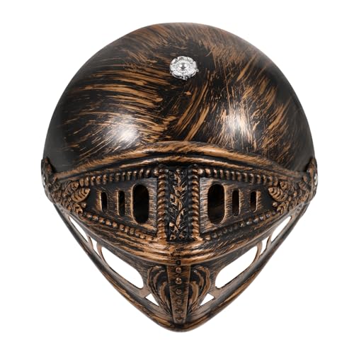 Veemoon Römischer Soldatenhelm für Kinder Cosplay Helm Kunststoff Realistisches Design Einfache Handhabung Mittelalterliches Kostüm für Jungen von Veemoon